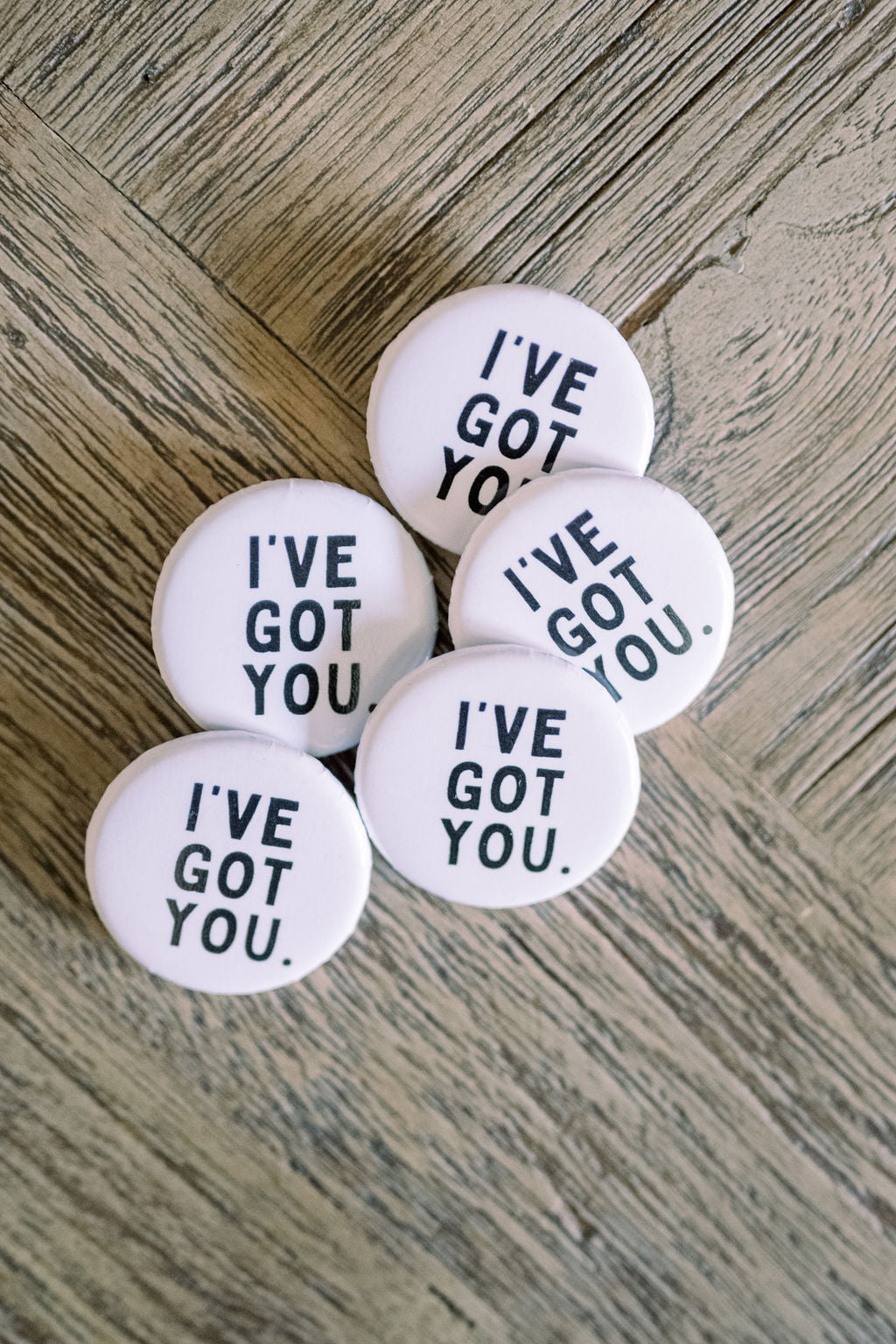 I've Got You Bold Pins