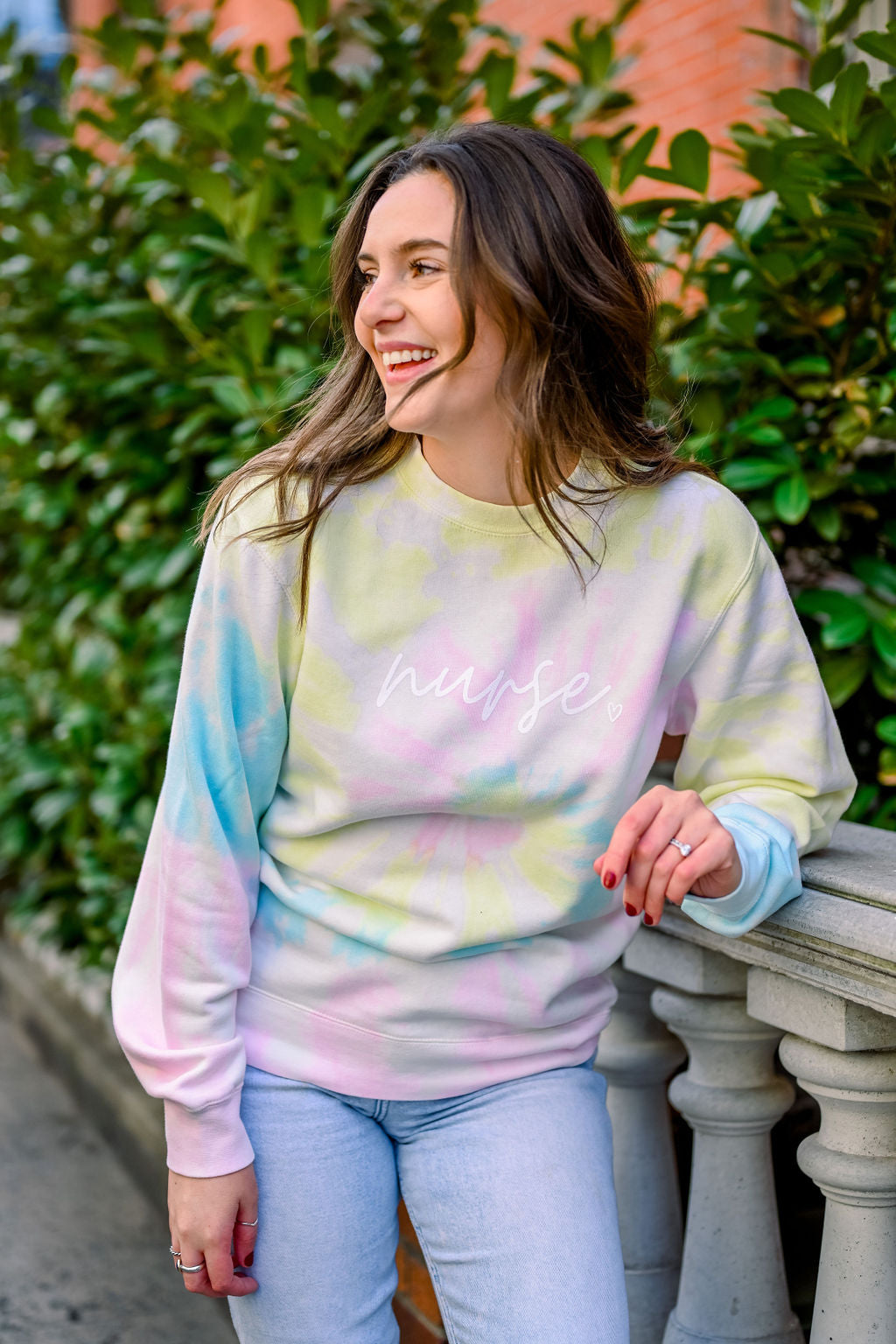 Nurse Tie Dye Crew