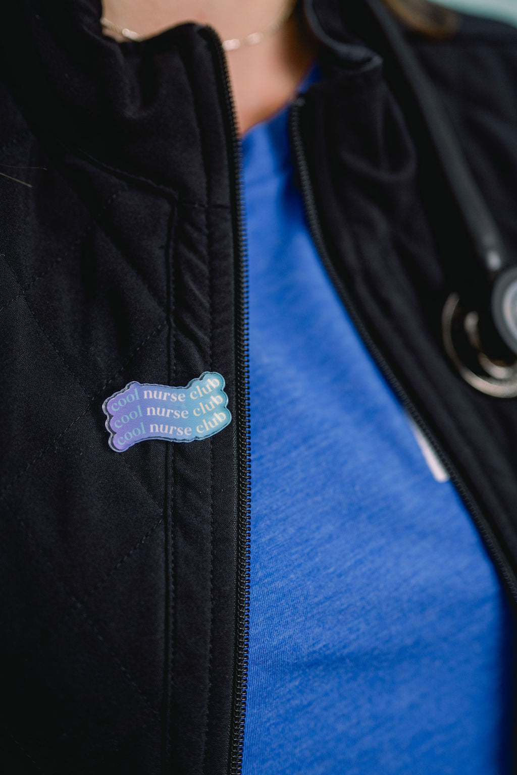 Cool Nurse Club Pin