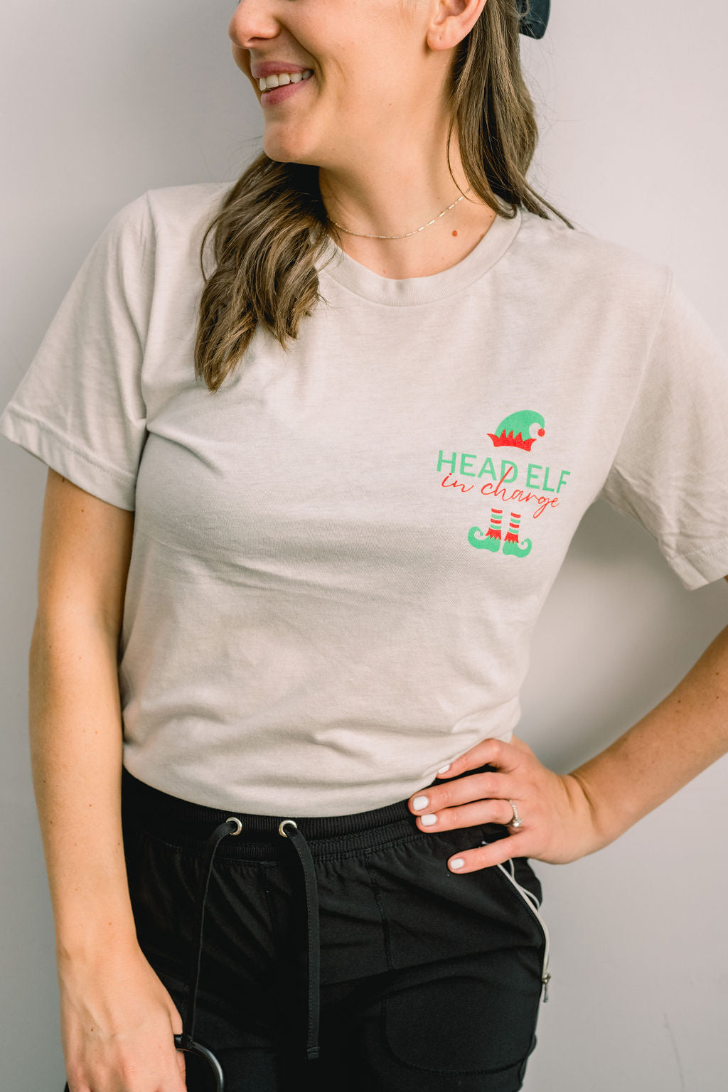 Head Elf In Charge Tee **TWO 3XL LEFT!!**