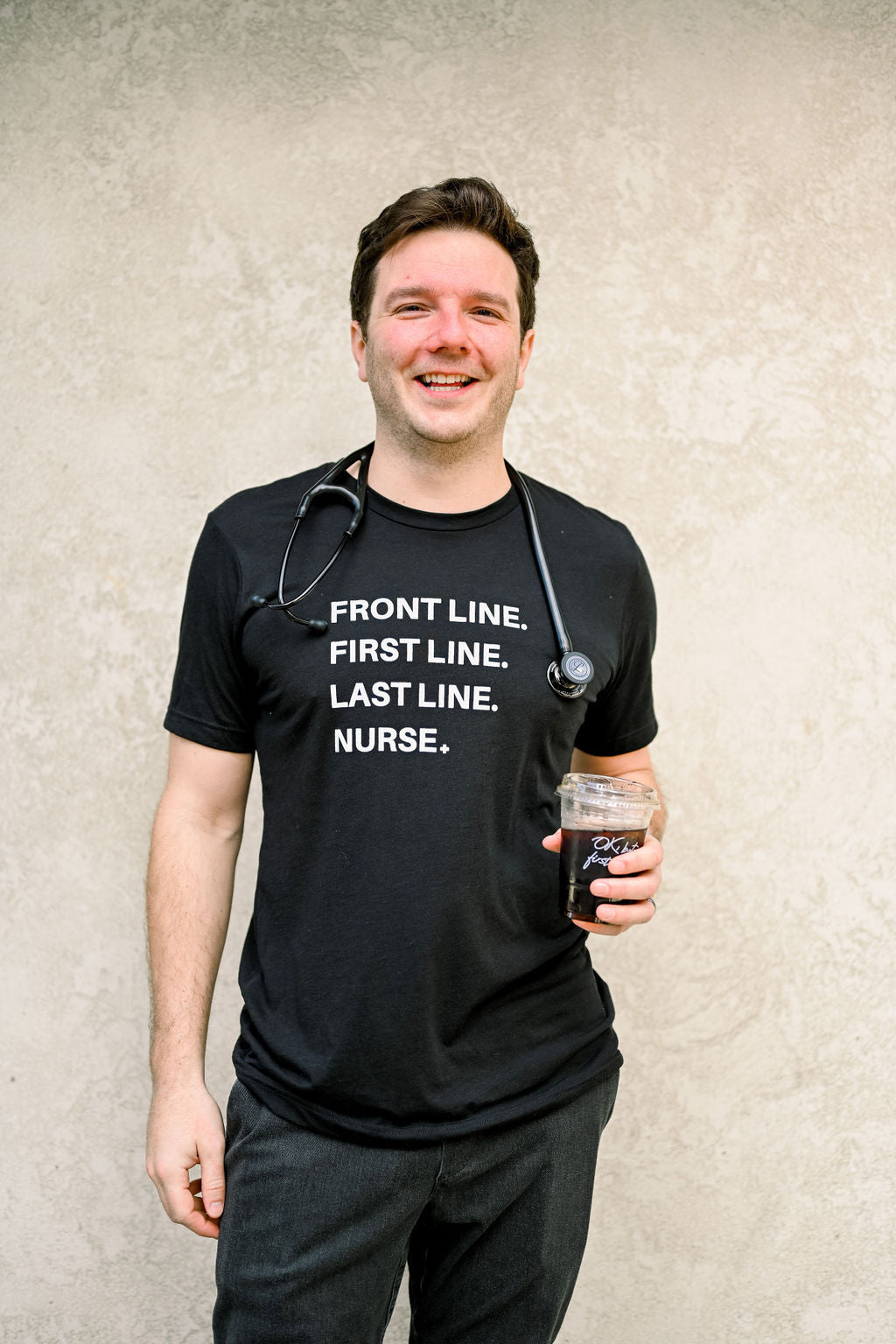 Proud Nurse Black Tee