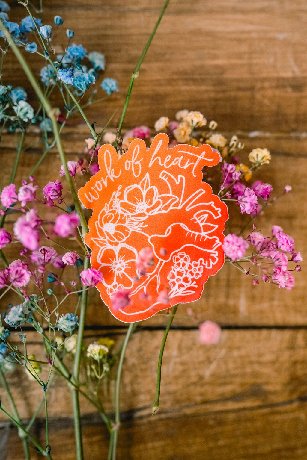 Work of Heart Sticker