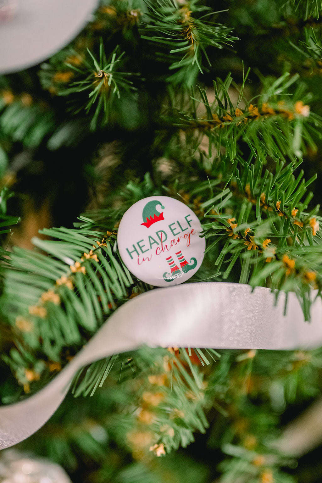 Head Elf In Charge Pin