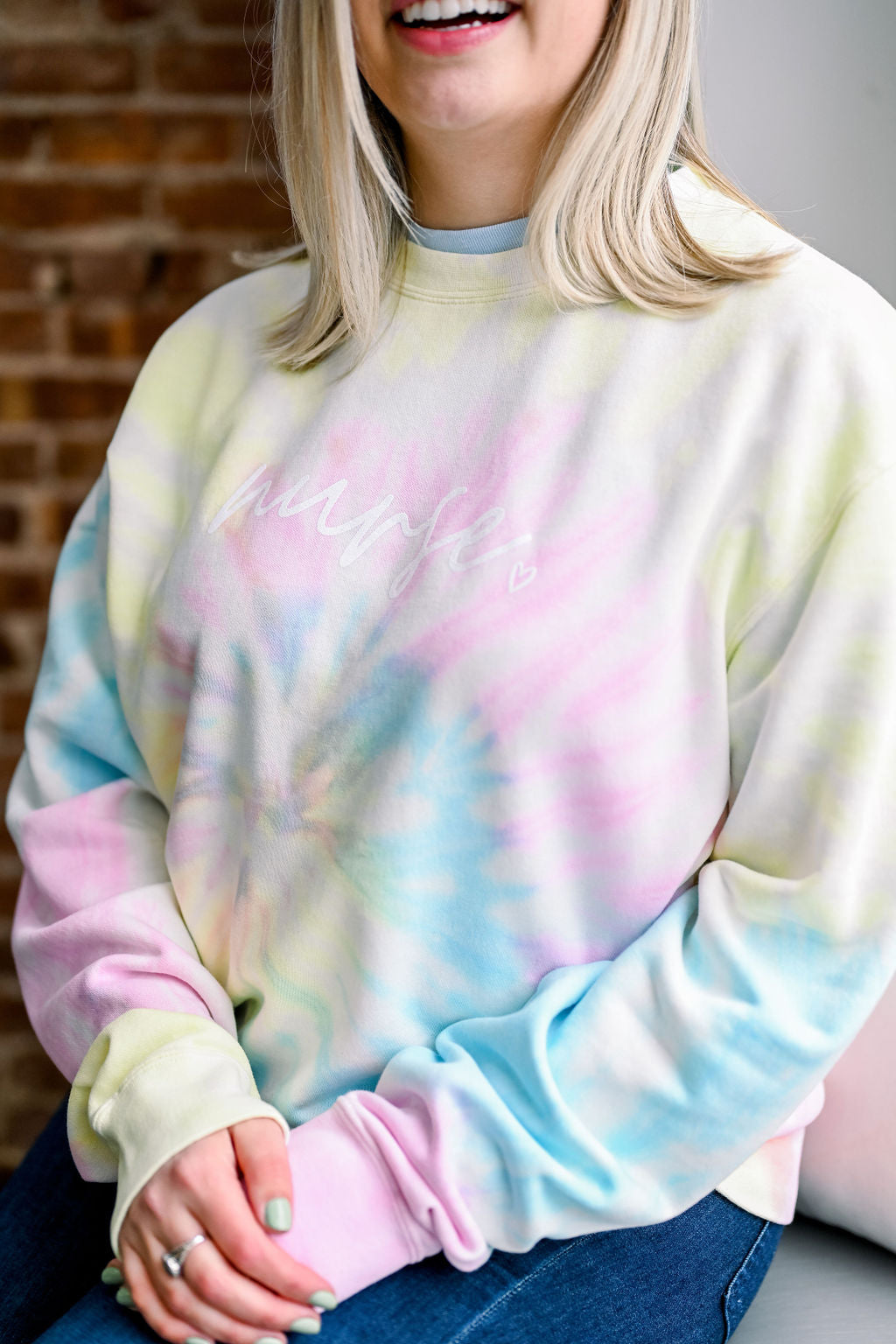 Nurse Tie Dye Crew
