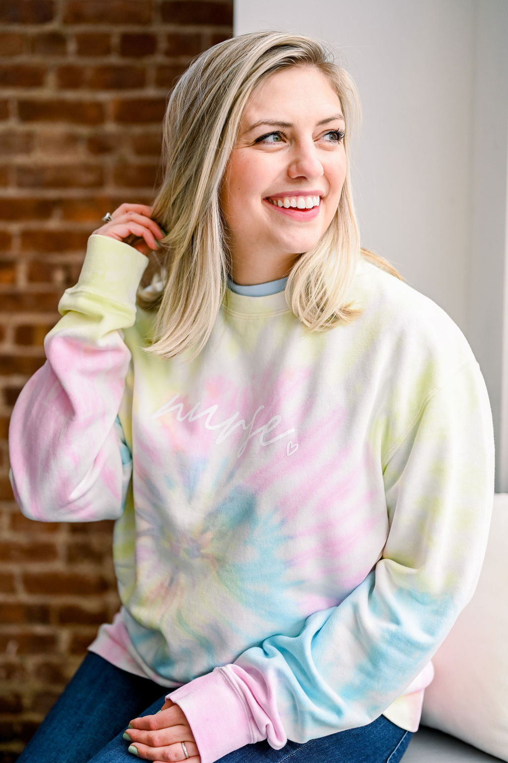 Nurse Tie Dye Crew