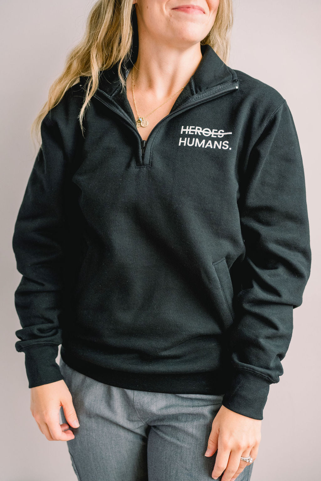 More Than Heroes Quarter Zip
