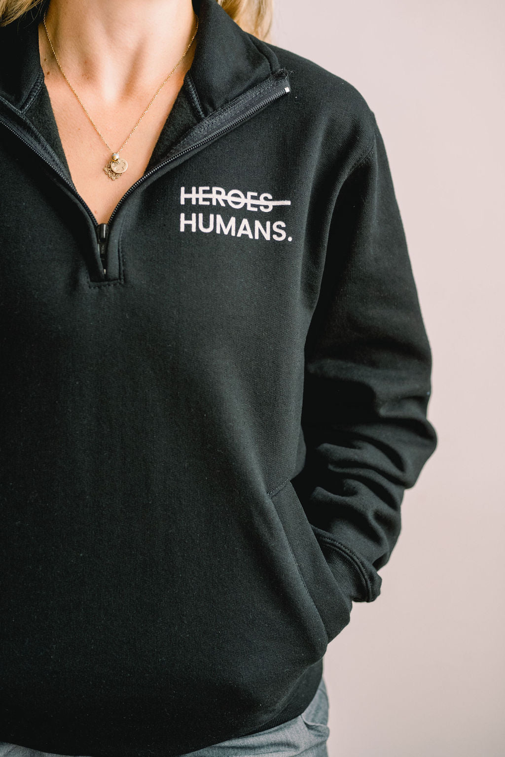 More Than Heroes Quarter Zip