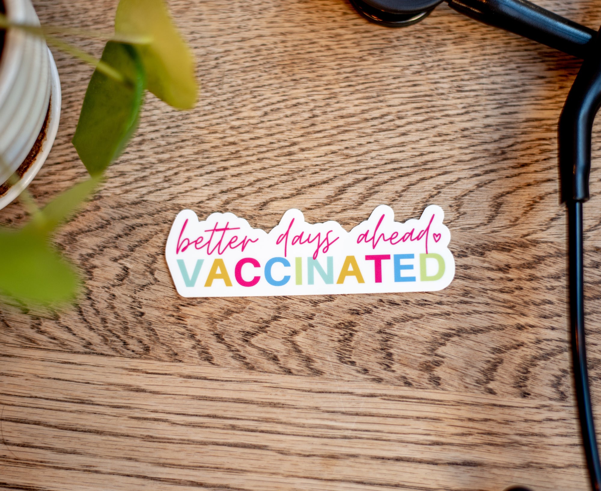 Vaccinated Sticker