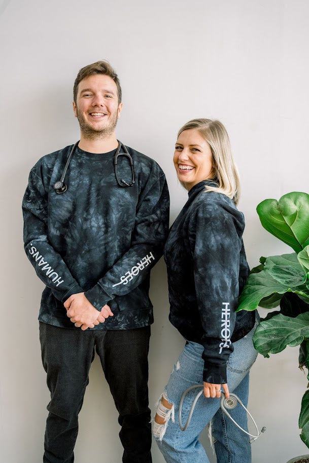 More Than Heroes Tie Dye Crew