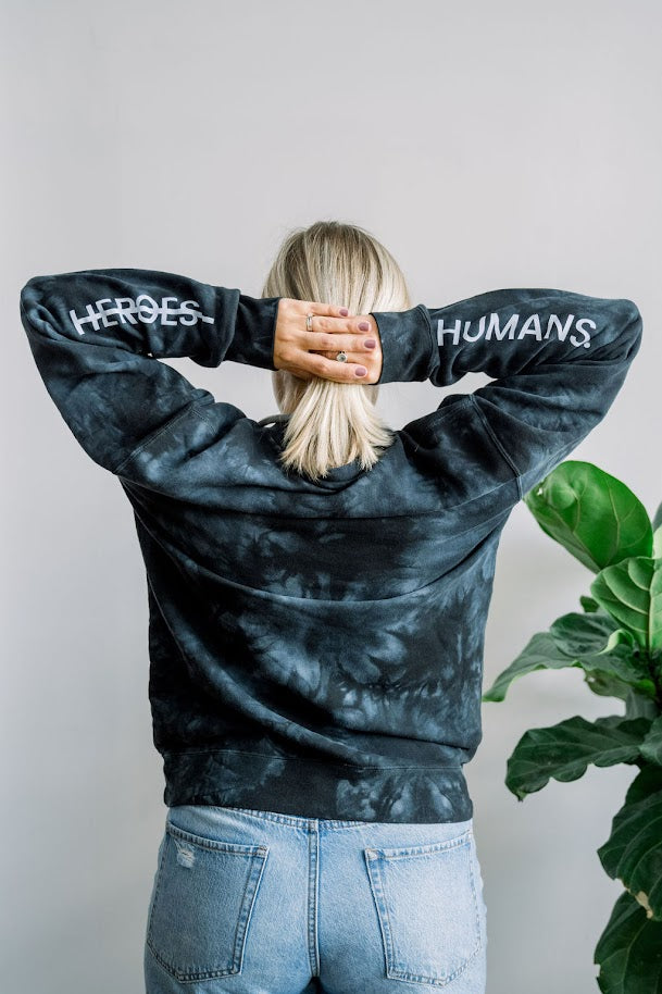 More Than Heroes Tie Dye Crew