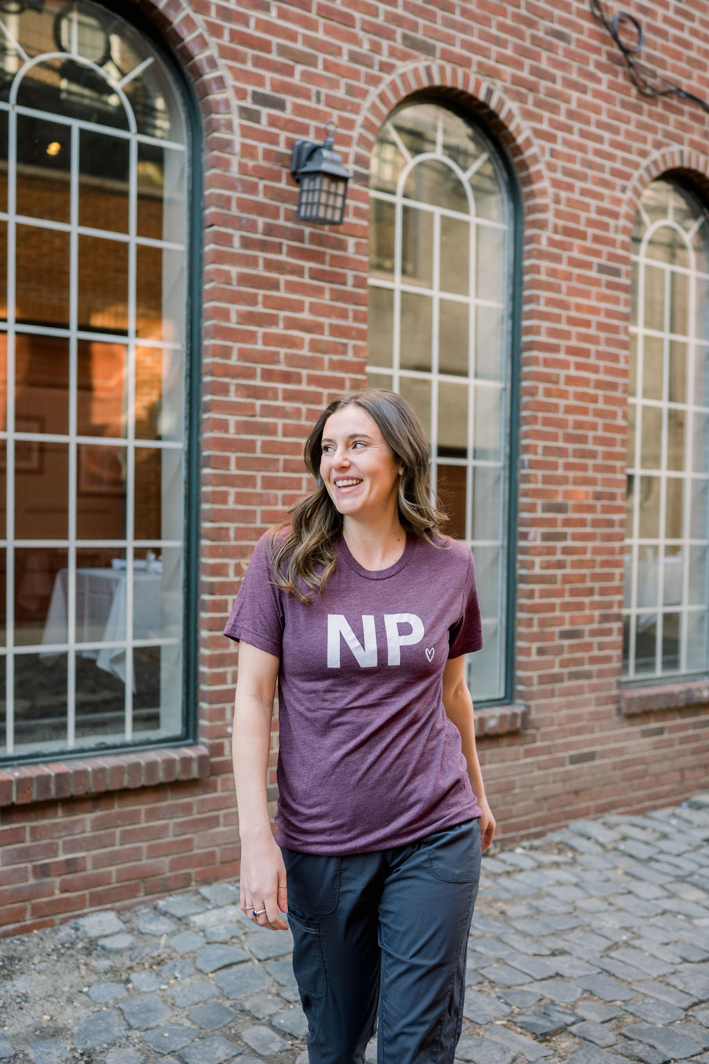 NP Maroon Tee