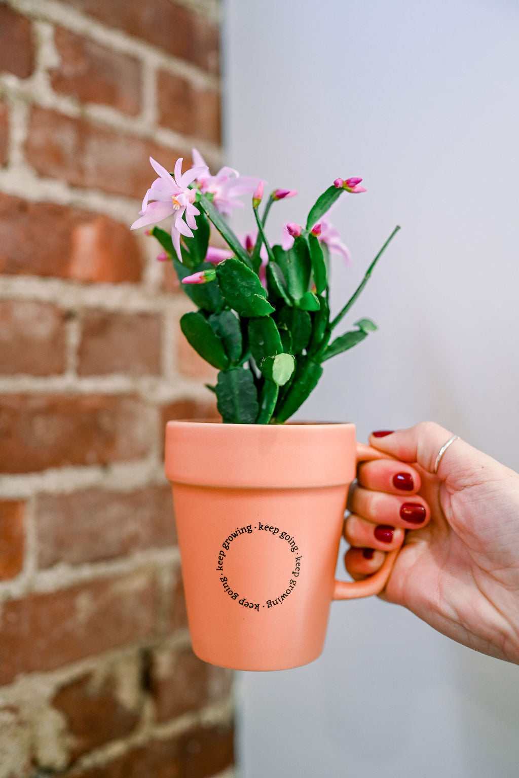 Keep Growing Planter Mug