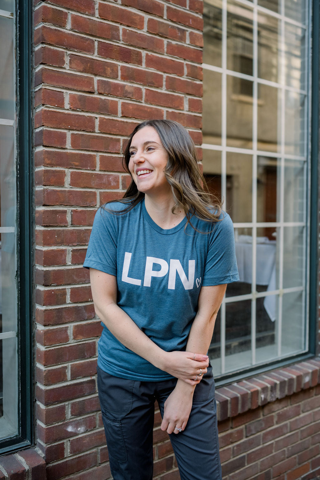 LPN Teal Tee