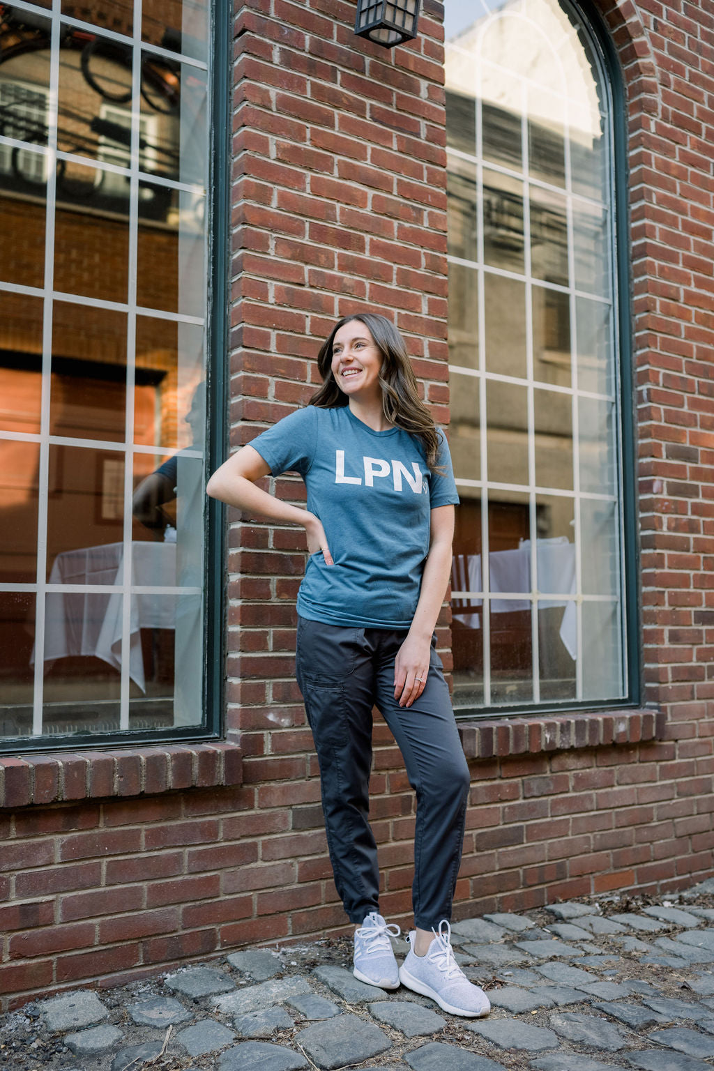 LPN Teal Tee
