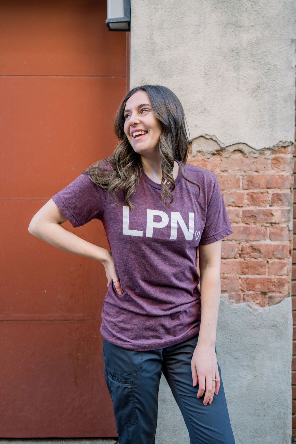 LPN Maroon Tee