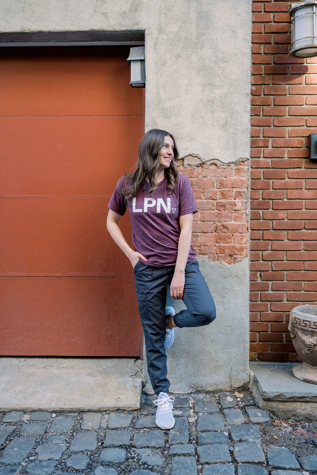LPN Maroon Tee