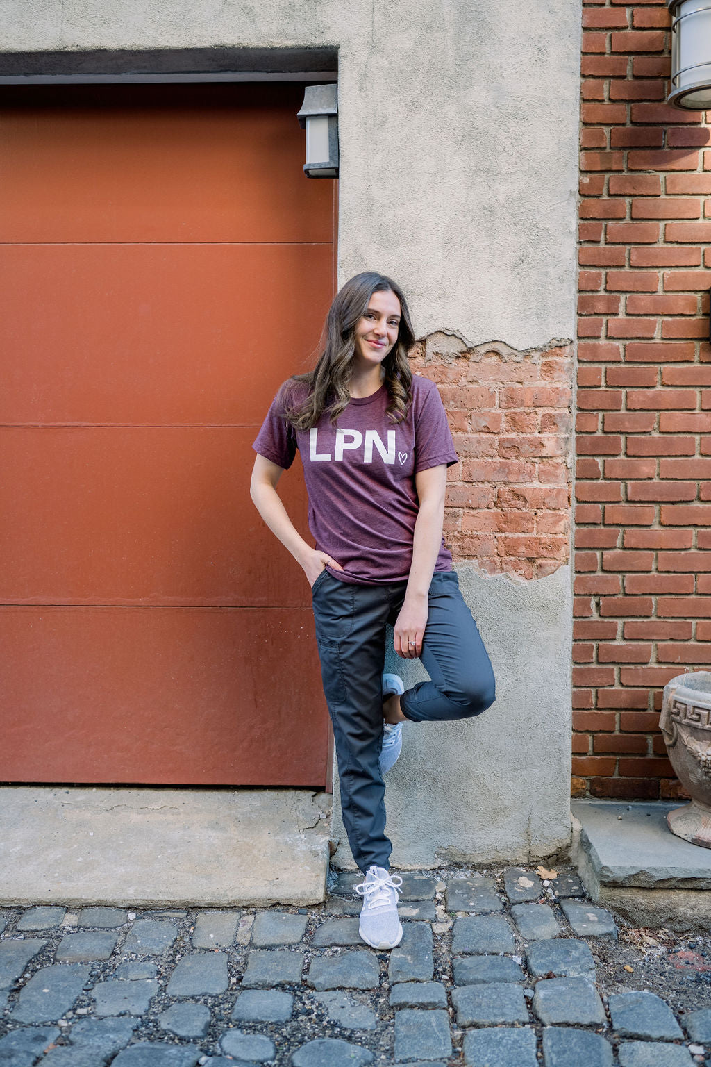 LPN Maroon Tee