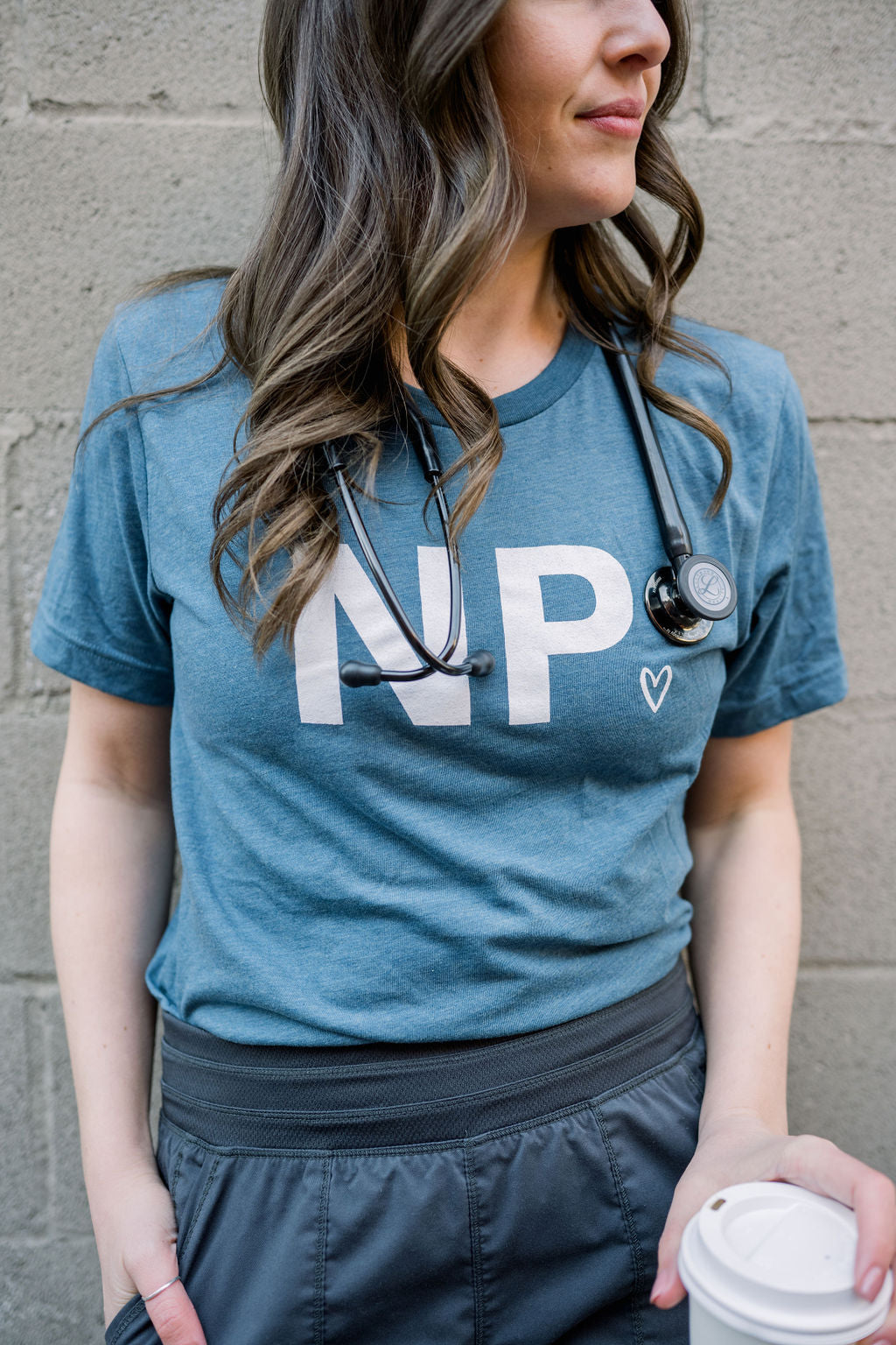 NP Teal Tee