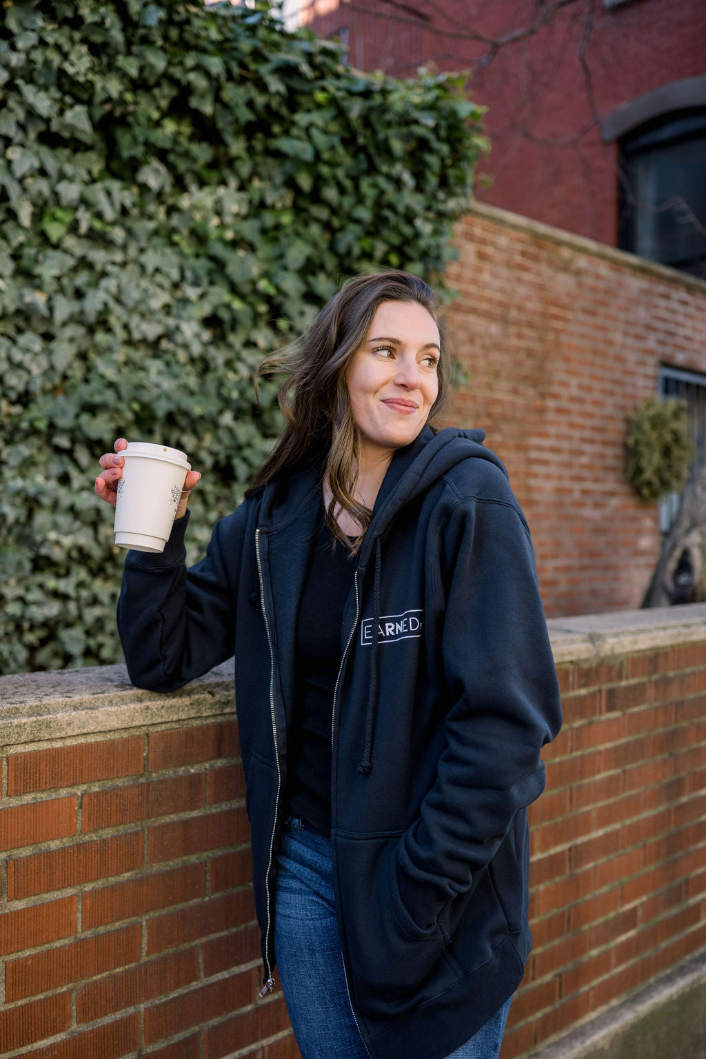 Earned Zip Up