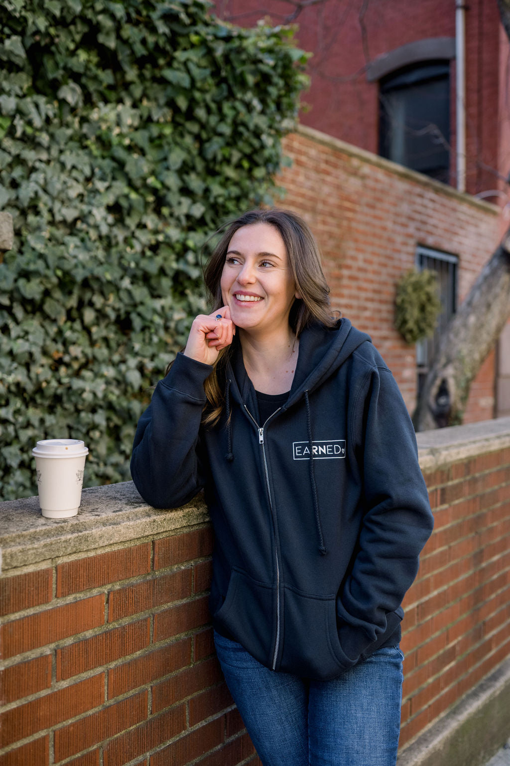 Earned Zip Up