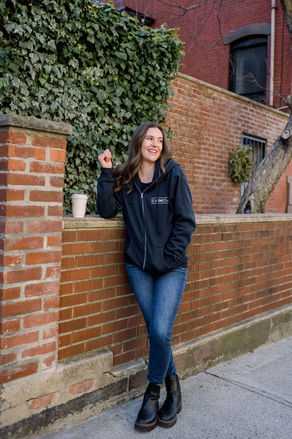 Earned Zip Up