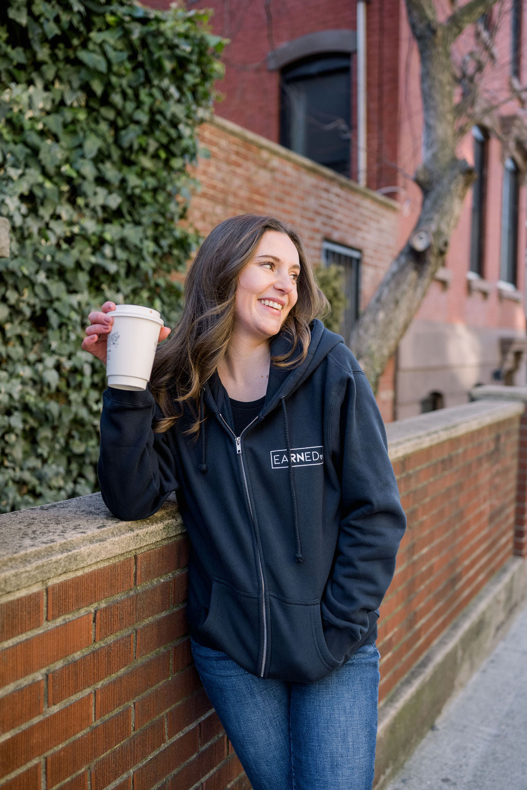 Earned Zip Up