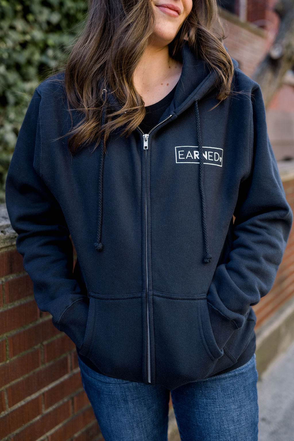 Earned Zip Up