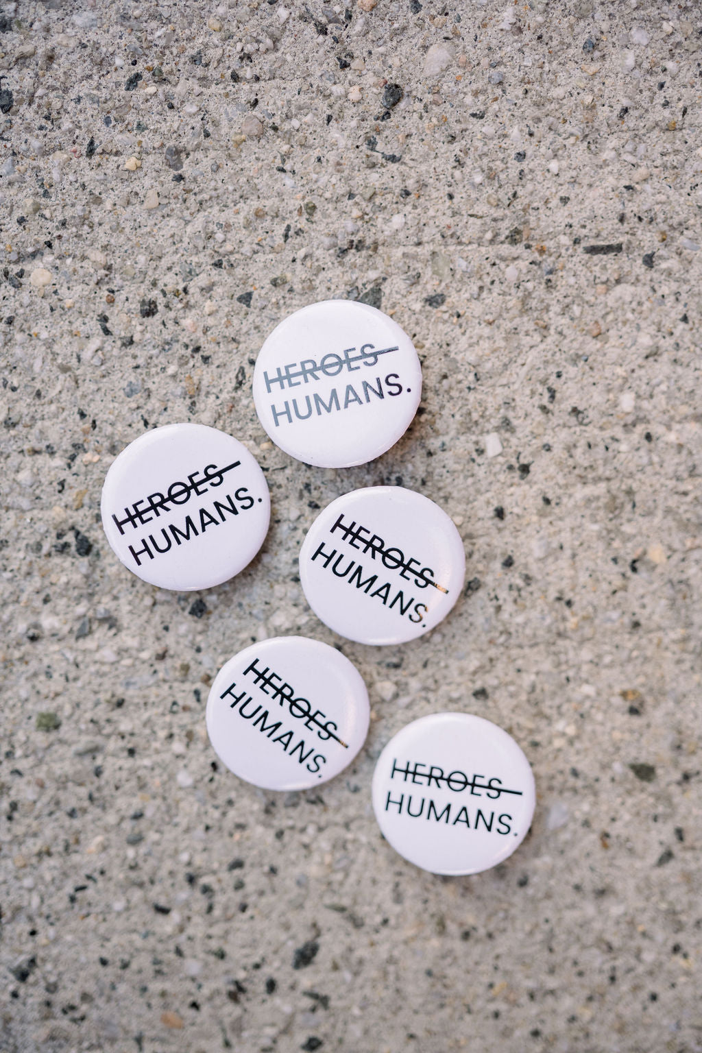 More Than Heroes Pins