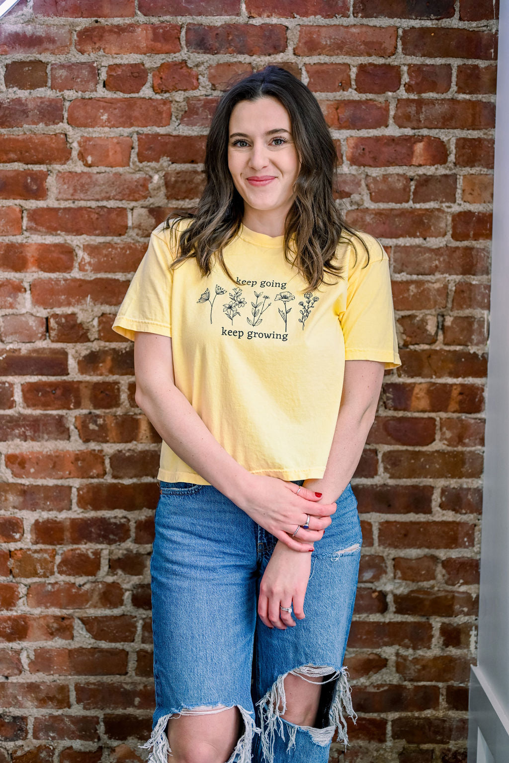 Keep Growing Daisy Tee