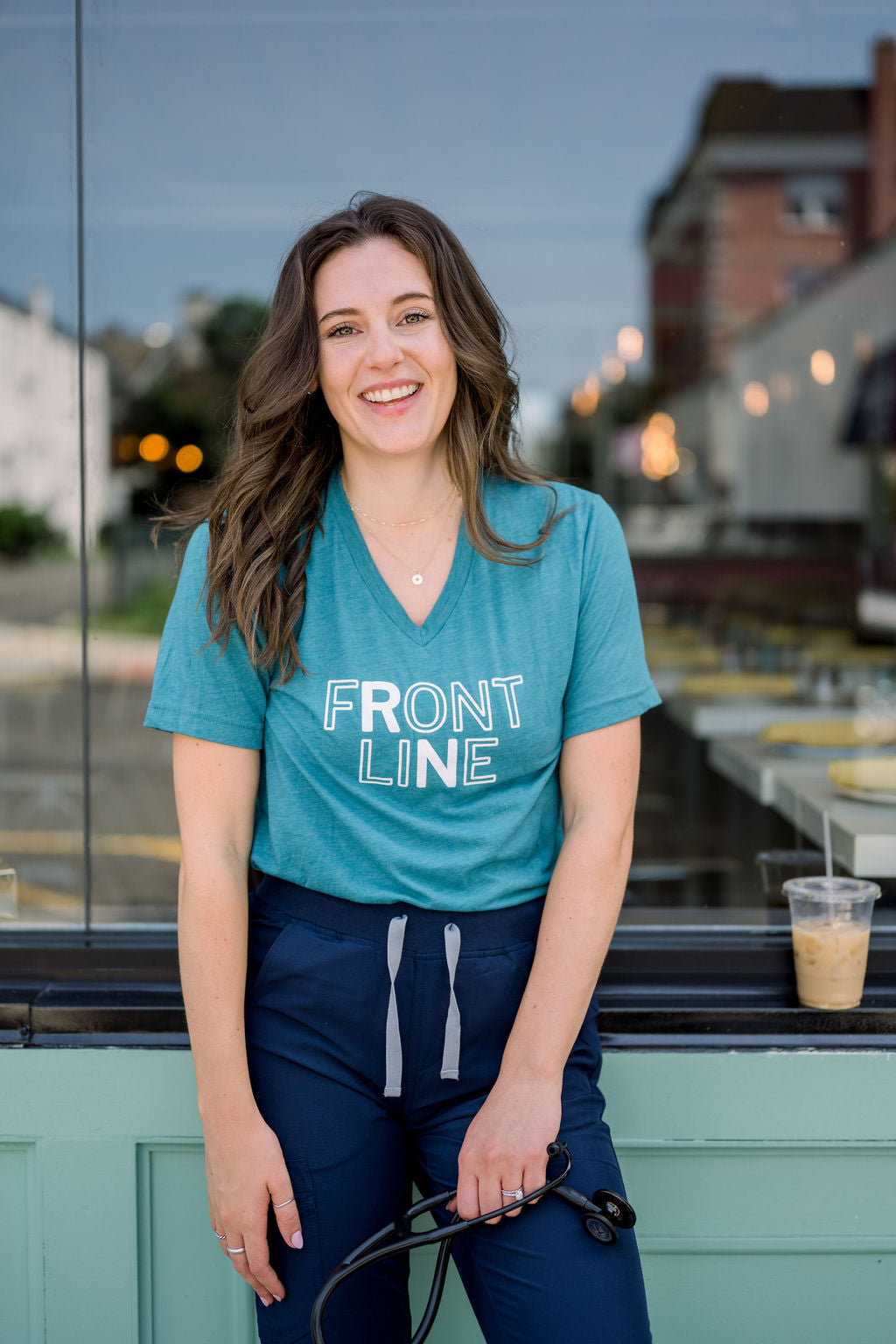 Front Line V-Neck