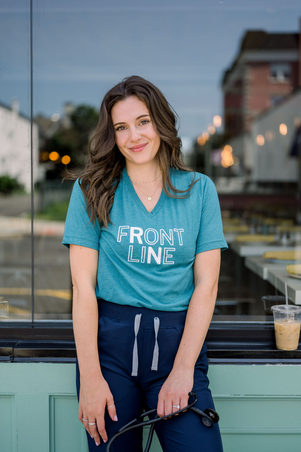 Front Line V-Neck