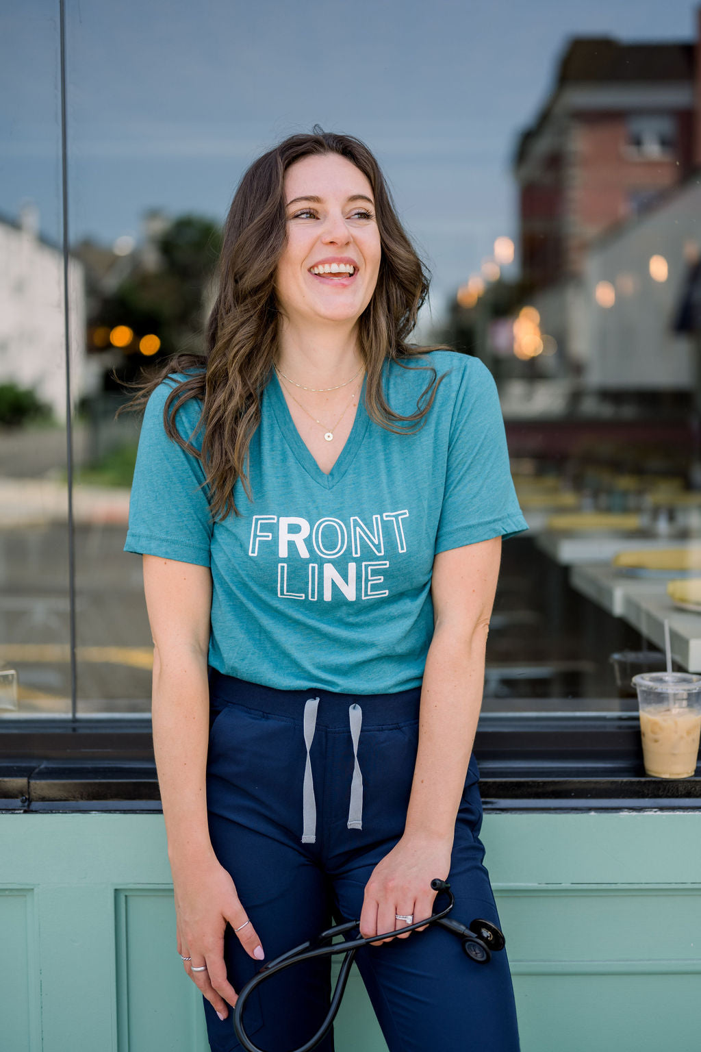 Front Line V-Neck