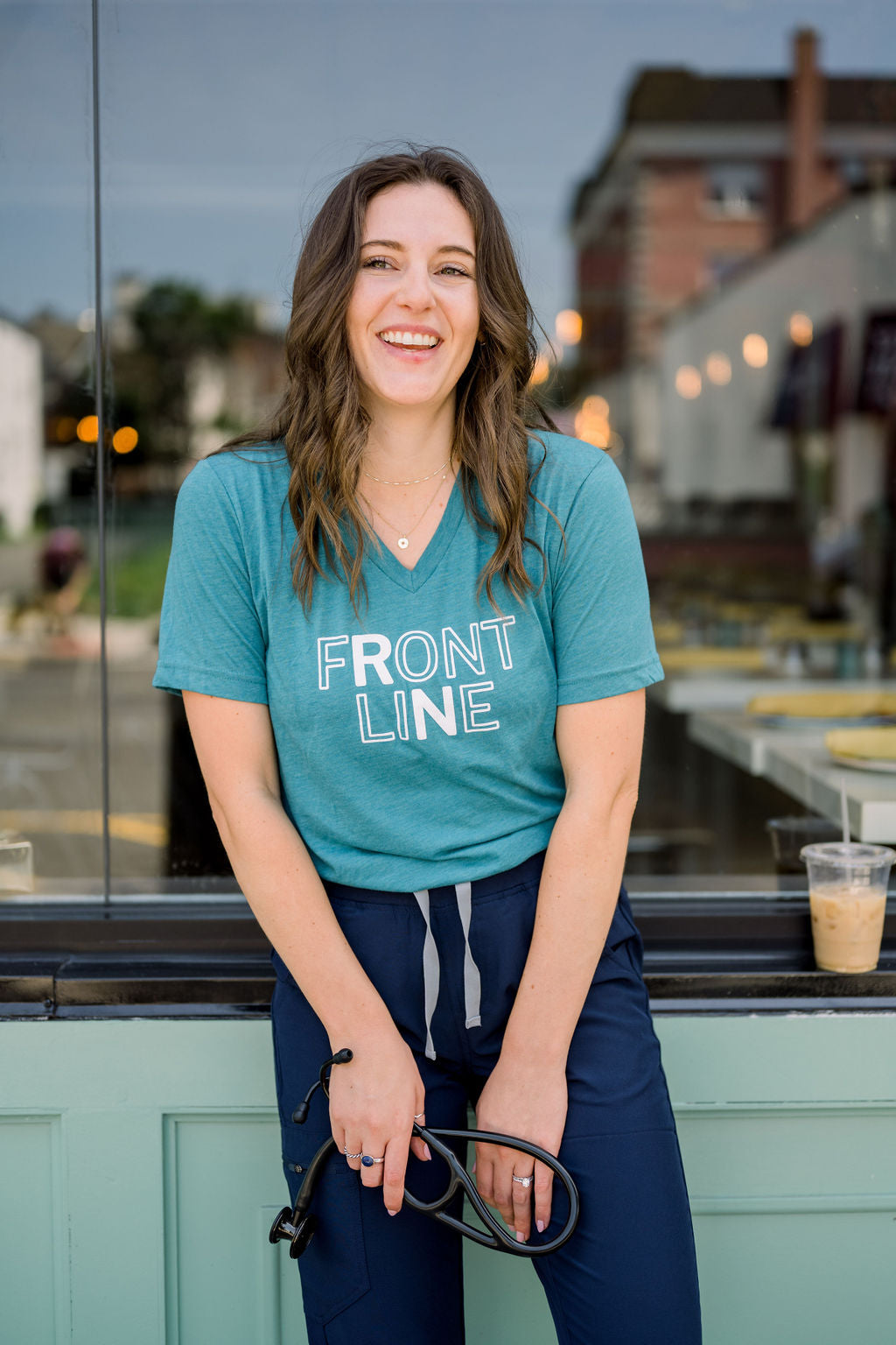 Front Line V-Neck