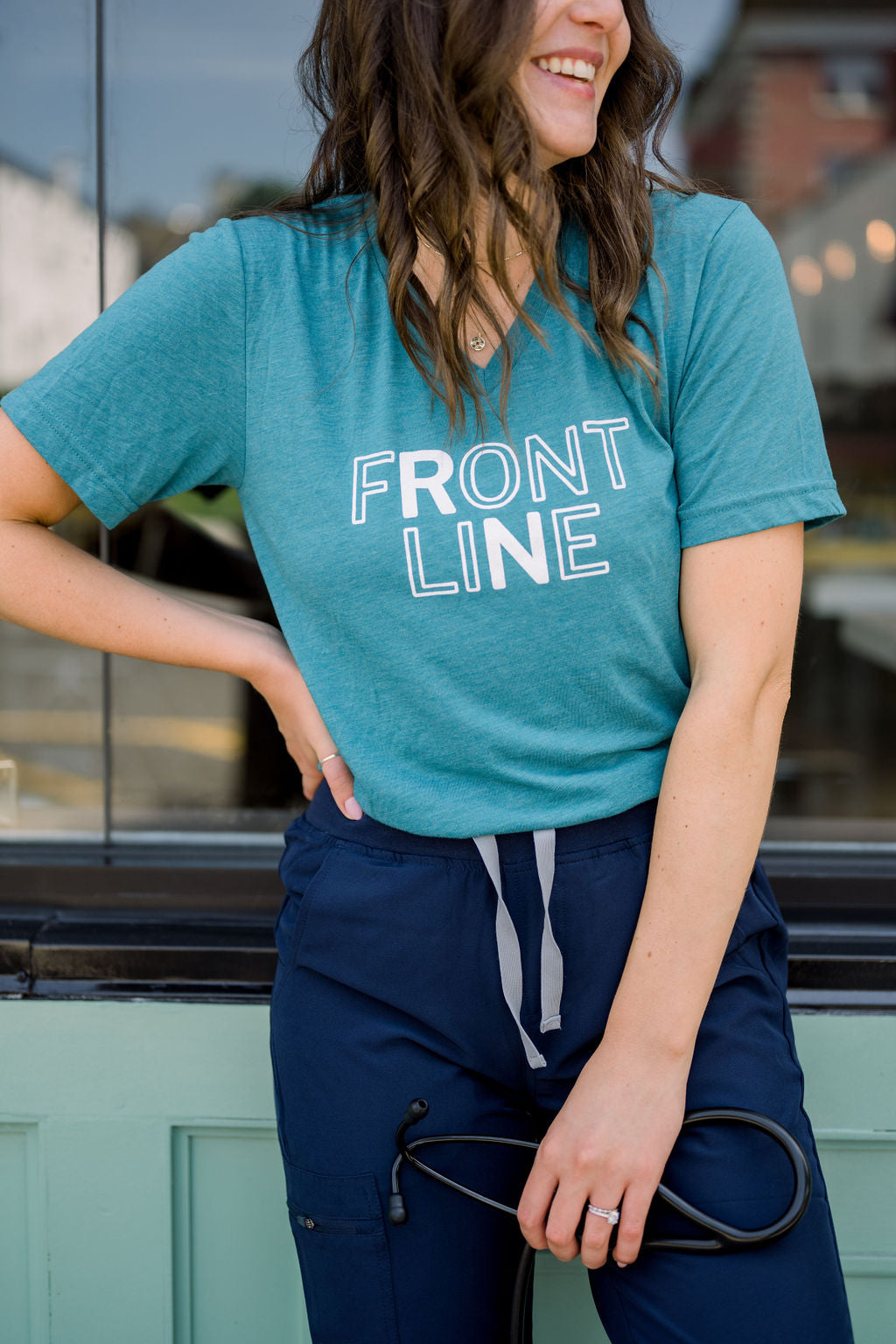 Front Line V-Neck