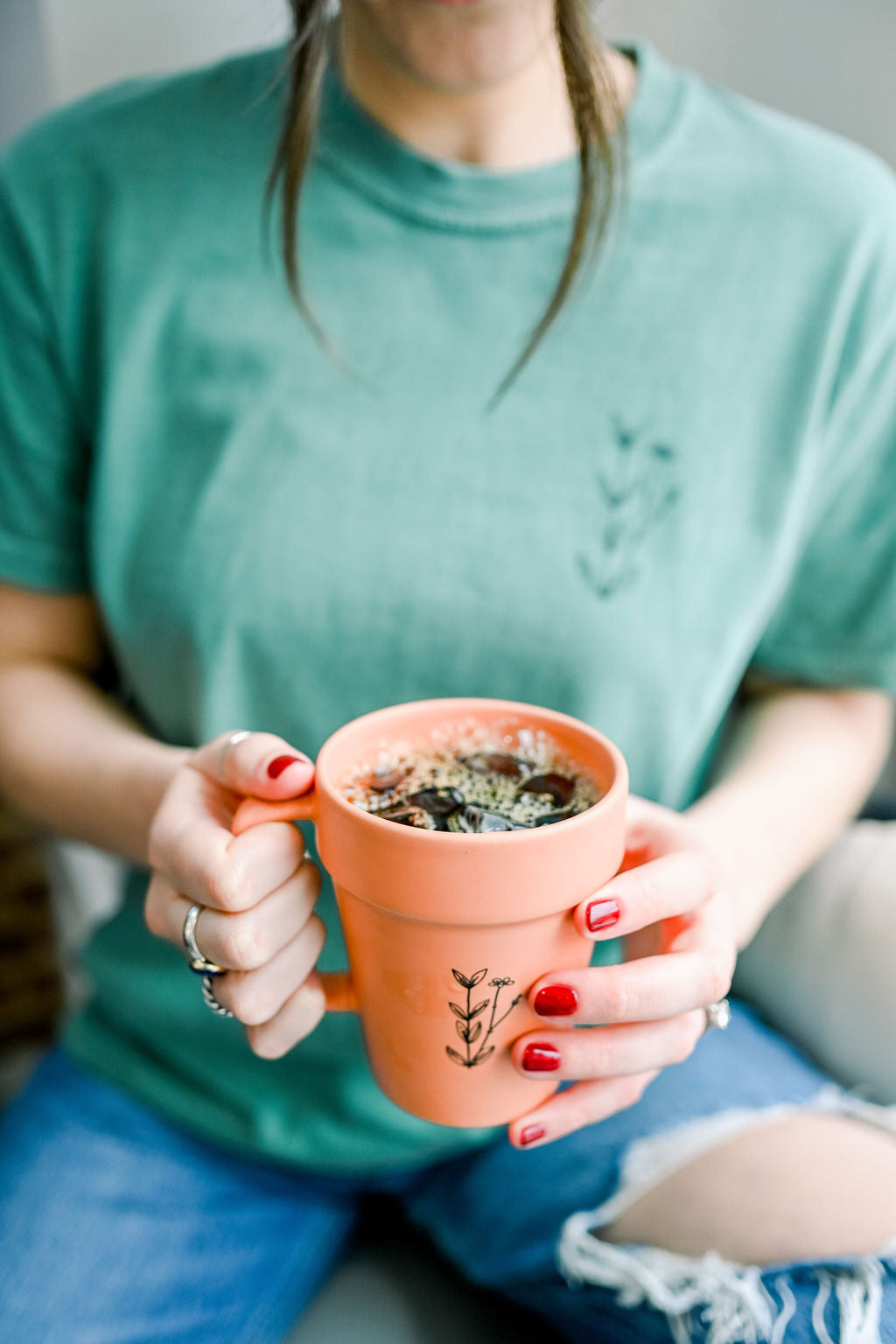 Keep Growing Planter Mug