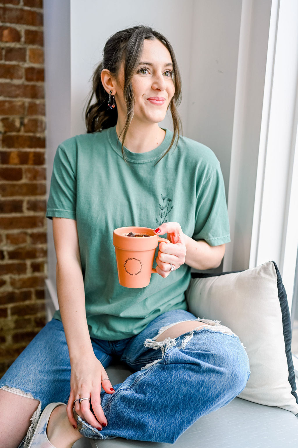 Keep Growing Planter Mug