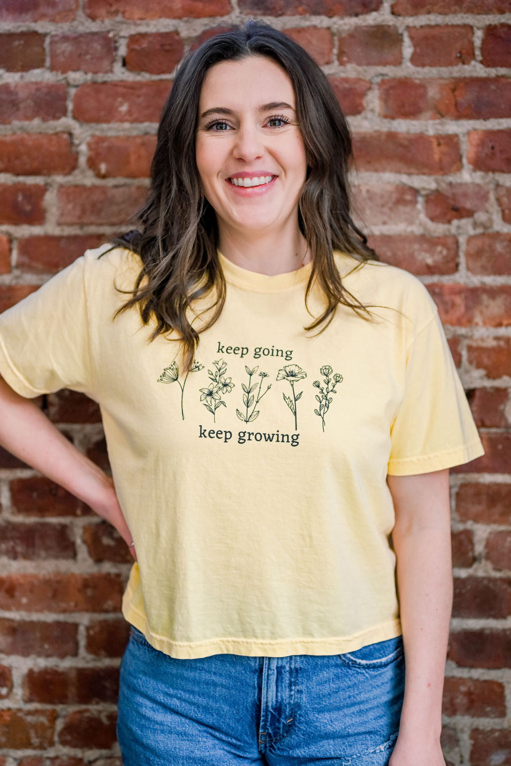 Keep Growing Daisy Tee