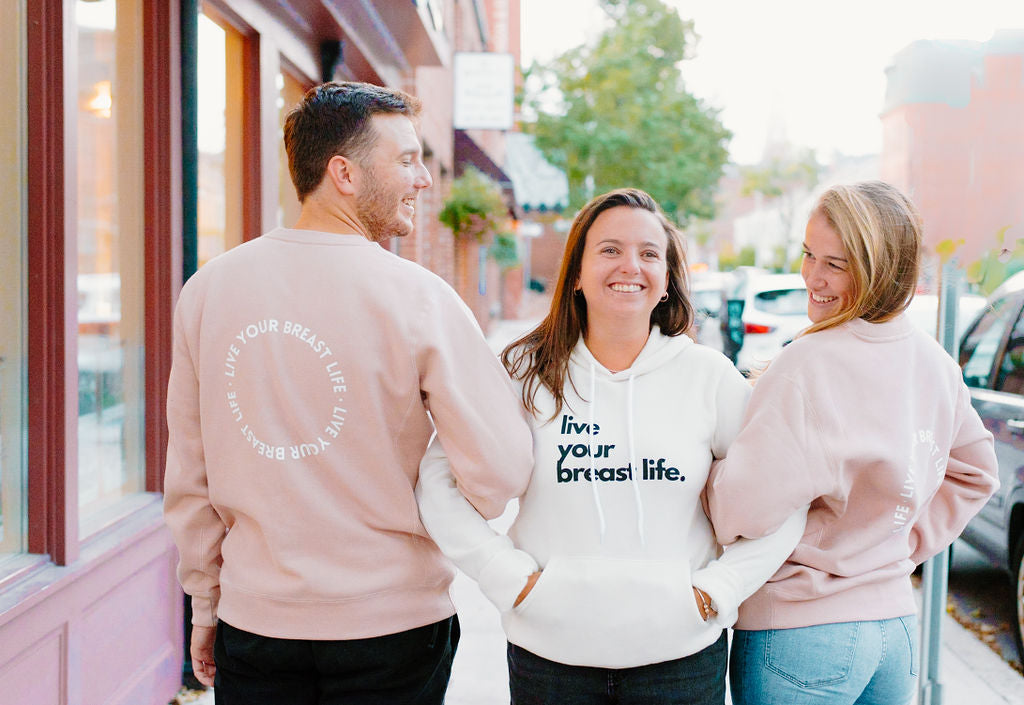 Live Your Breast Life Hoodie