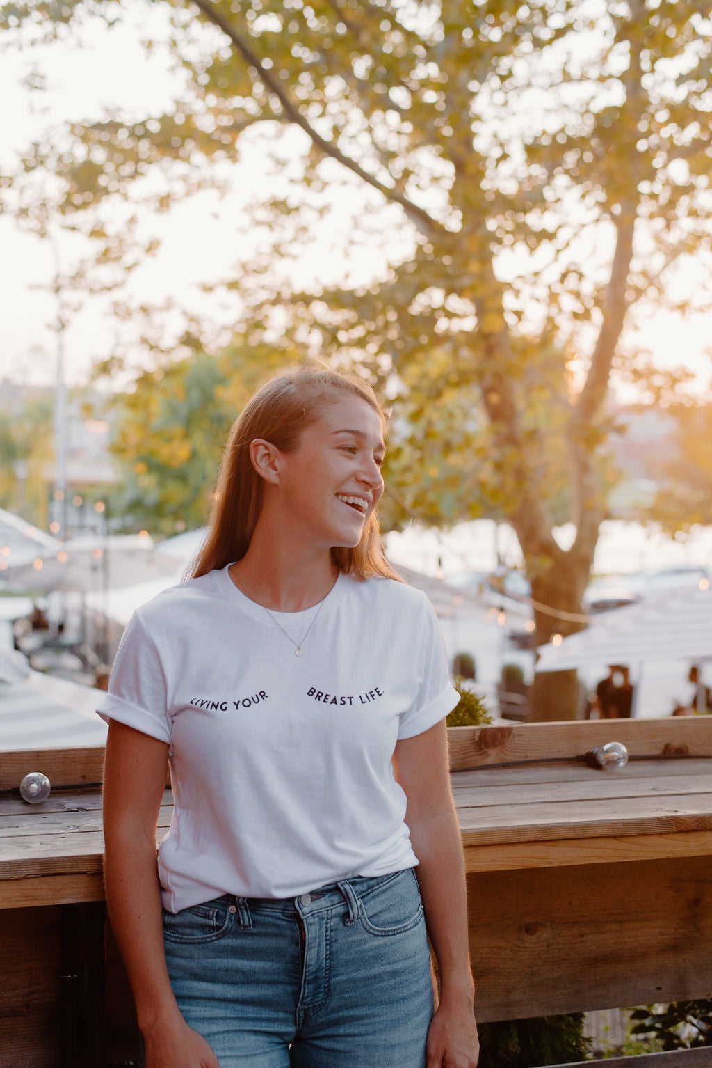 Living Your Breast Life Tee