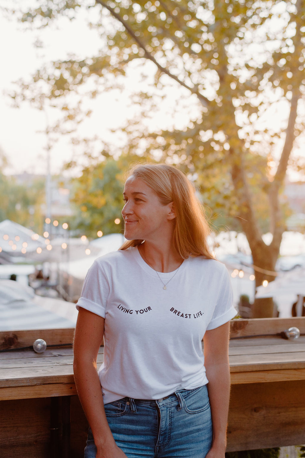 Living Your Breast Life Tee