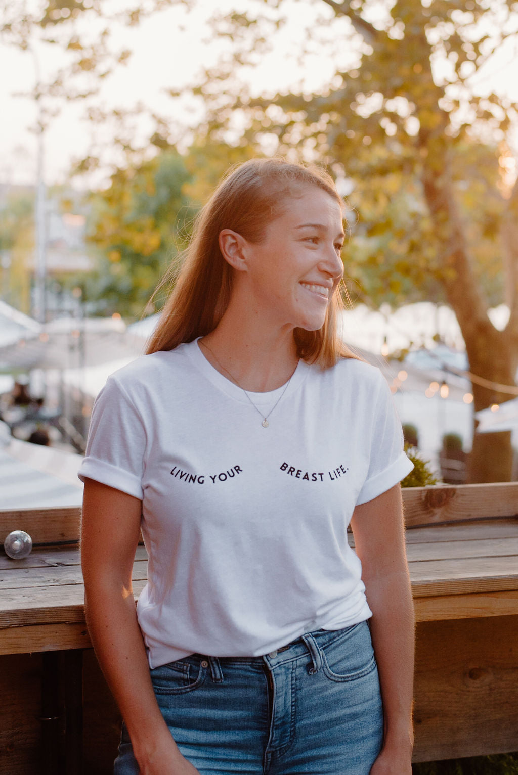 Living Your Breast Life Tee