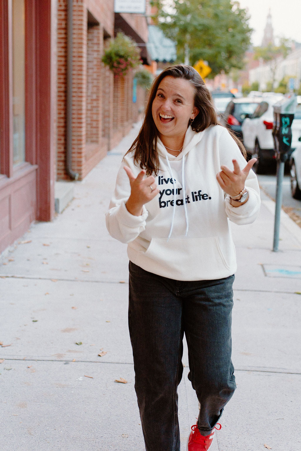 Live Your Breast Life Hoodie