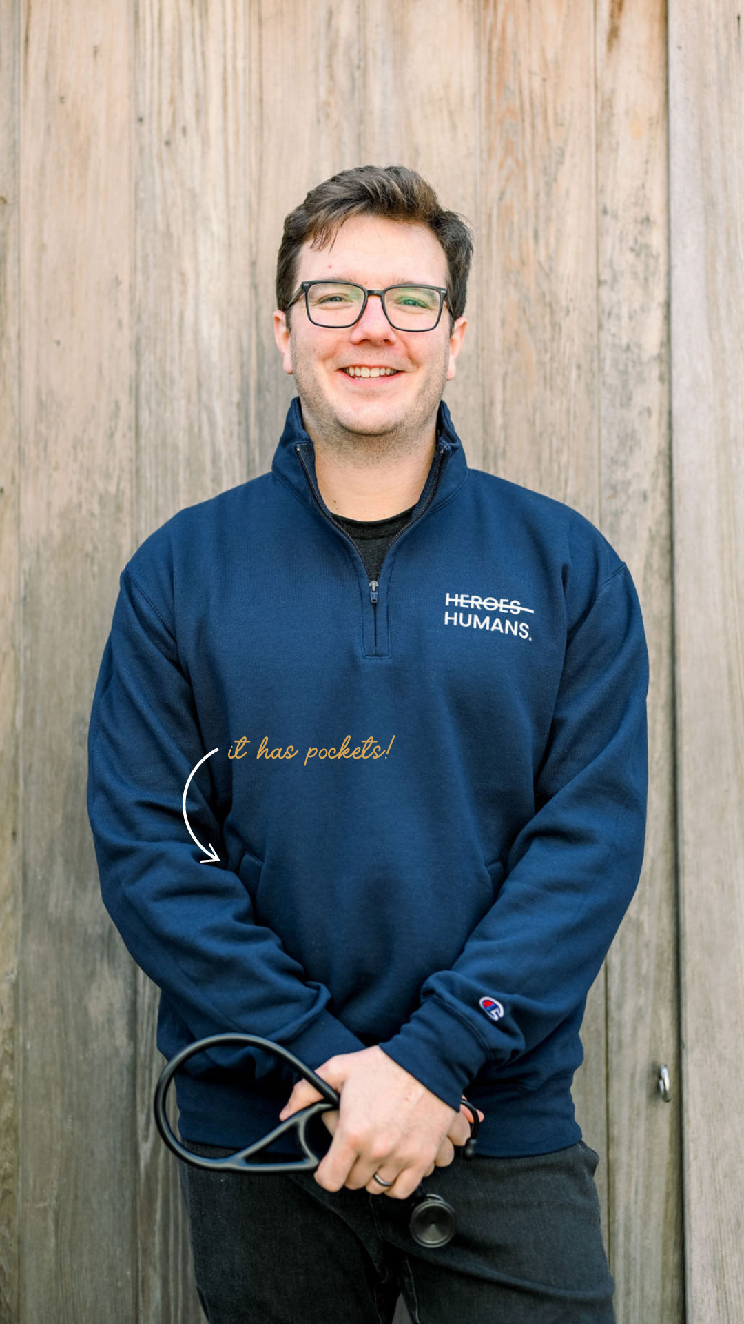 More Than Heroes Quarter Zip