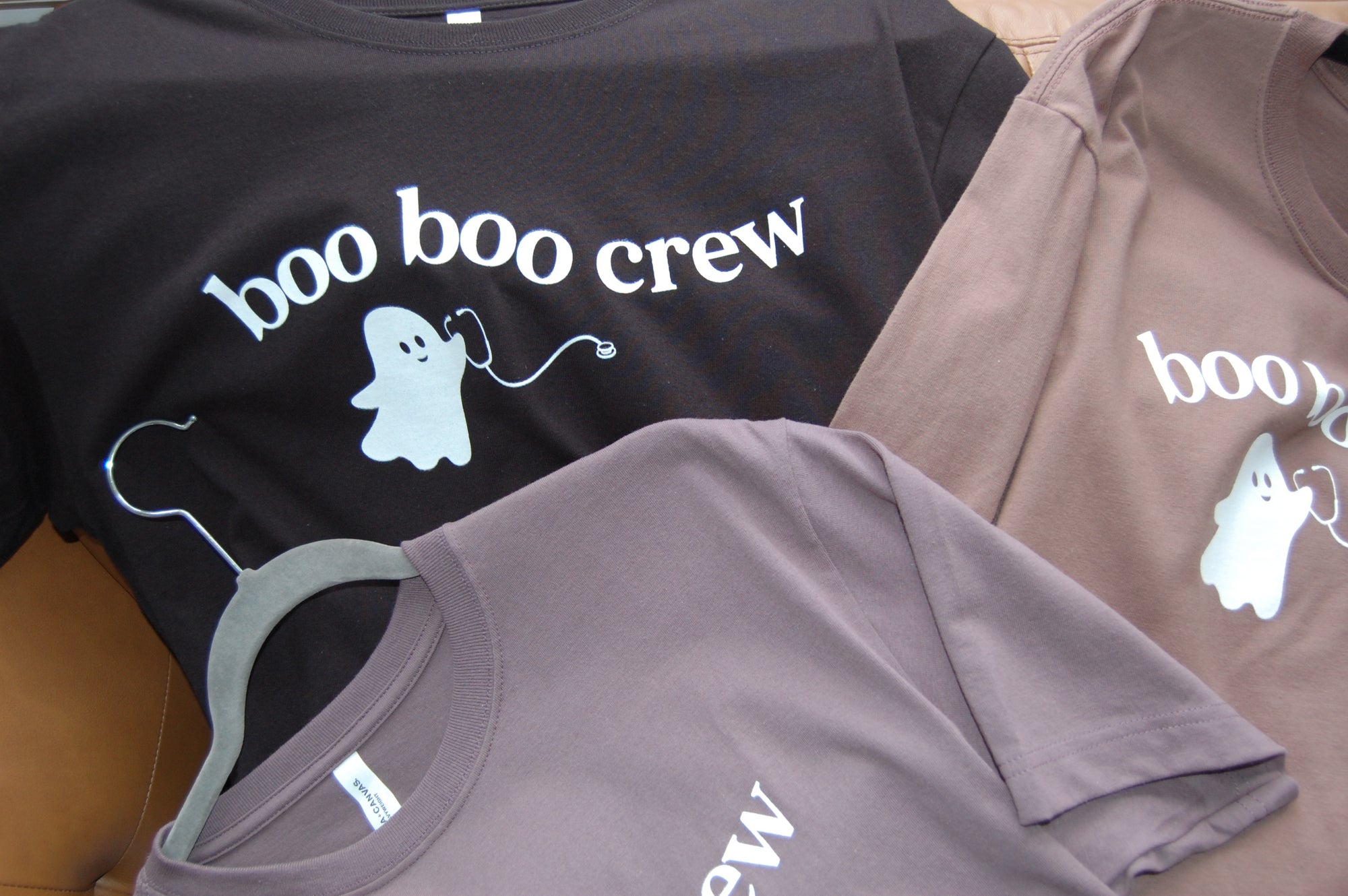 Boo Boo Crew Black Tee