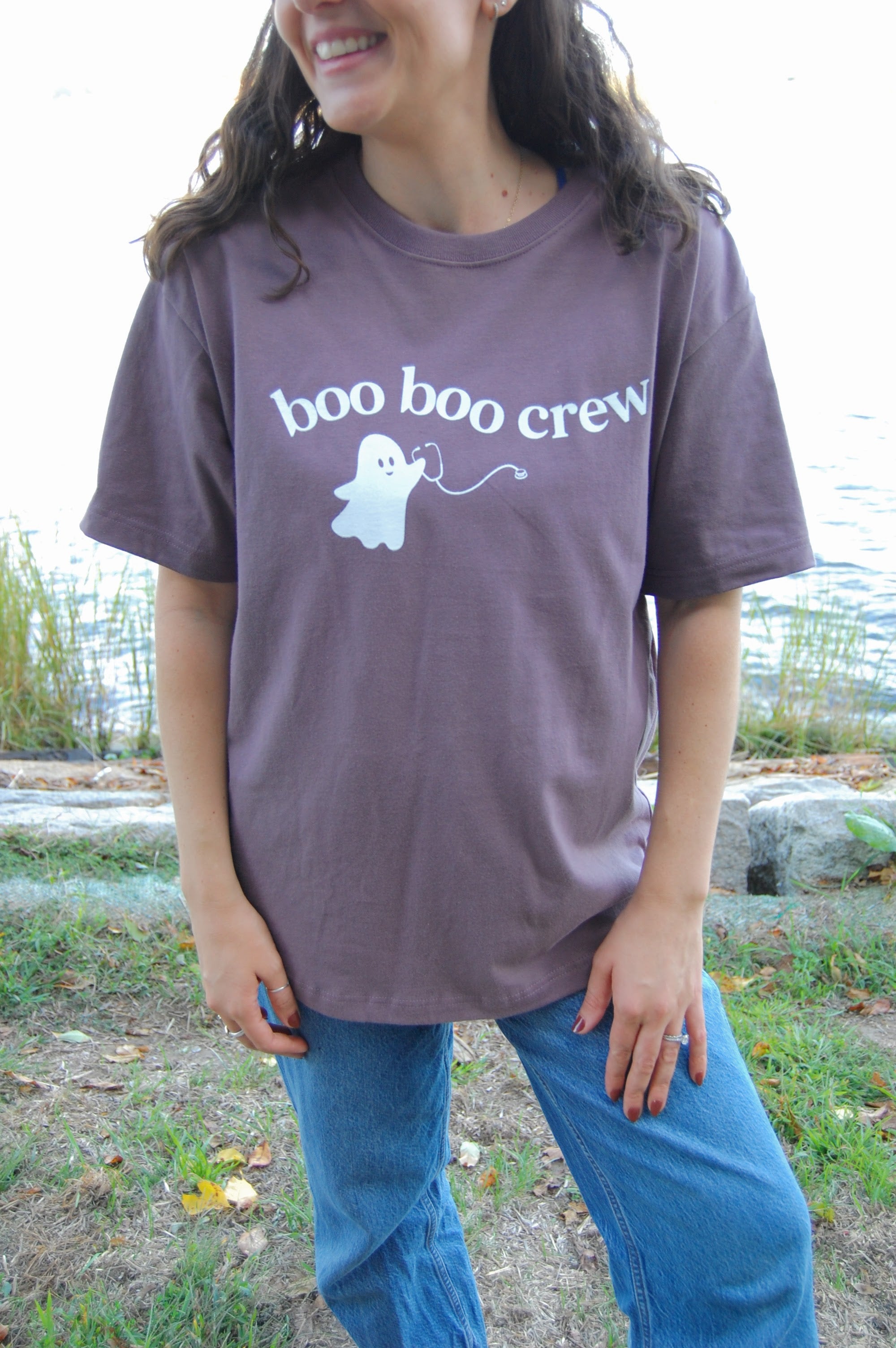 Boo Boo Crew Purple Tee