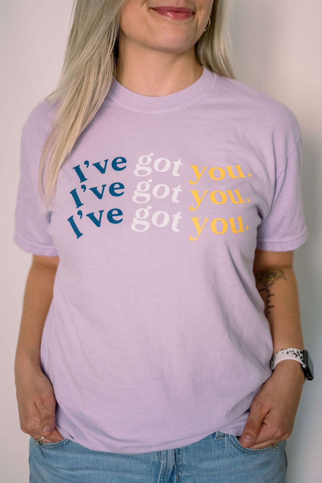 I've Got You Wavy Tee