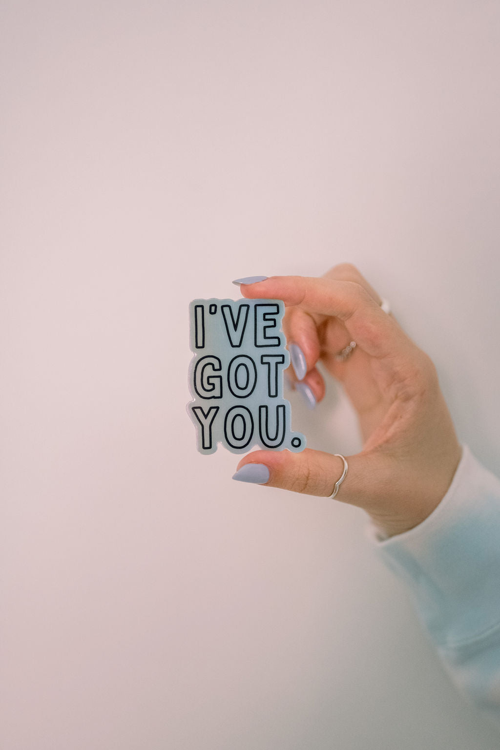 I've Got You Holographic Sticker