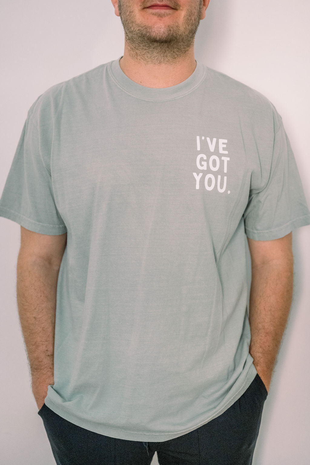 I've Got You Sage Tee