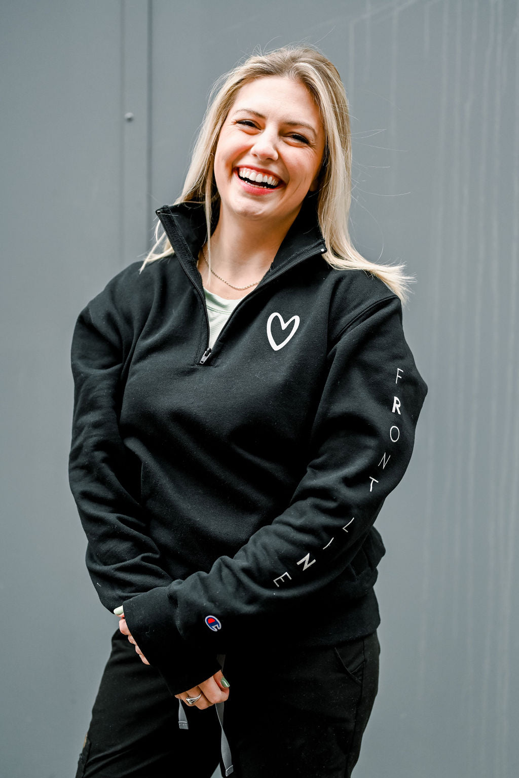 Front Line Quarter Zip