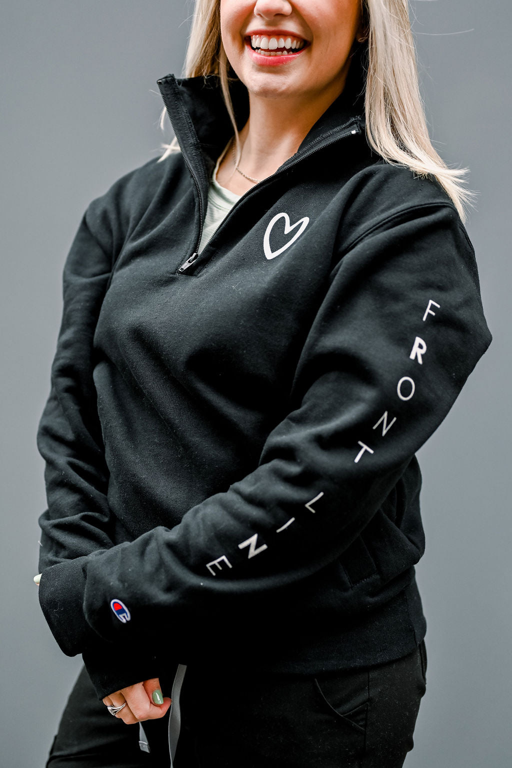 Front Line Quarter Zip